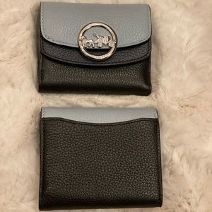 COACH F88002  JADE SMALL DOUBLE FLAP WALLET IN COLORBLOCK